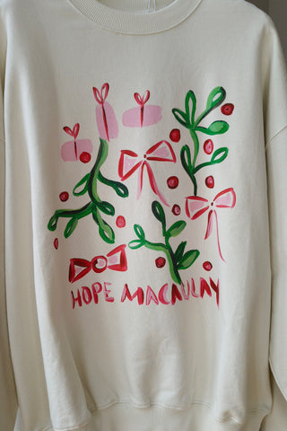 Hope Bow Sweatshirt M (Sample)