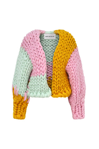 Bella Colossal Knit Jacket (Wool Version)