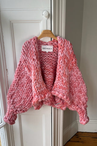 1of1 Pink Blend Colossal Knit Cardigan M/L (Sample)