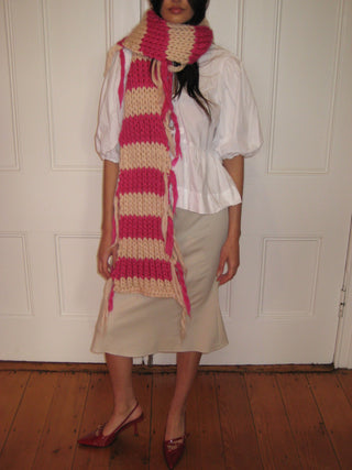 Penelope Chunky Knit Scarf (Sample)