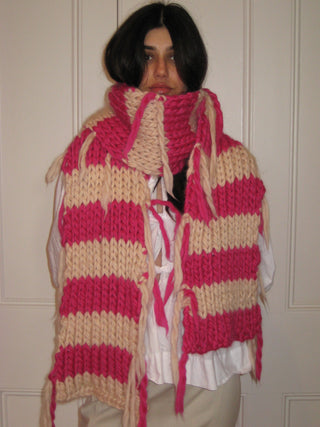 Penelope Chunky Knit Scarf (Sample)