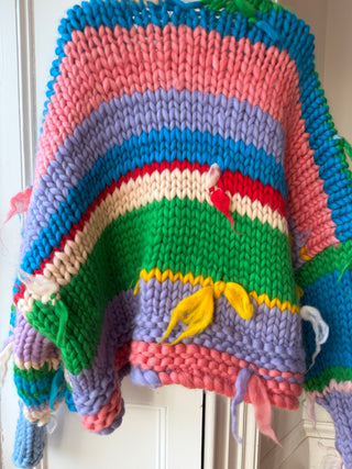 1of1 Scrap #1 Chunky Knit Cardigan S/M (Sample)