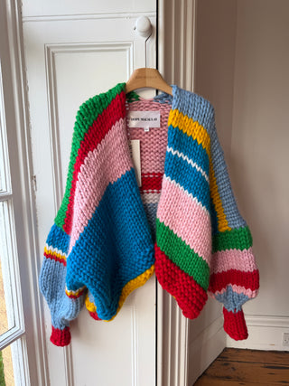 1of1 Scrap #2 Chunky Knit Cardigan L/XL (Sample)