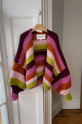 Fia Chunky Knit Cardigan S/M (Sample)