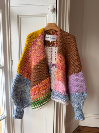 1of1 Scrap #15 Chunky Knit Cardigan S/M (Sample)