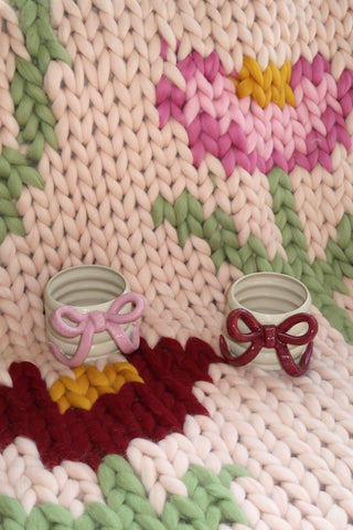 Colossal Knit Blanket - Meadow Bloom