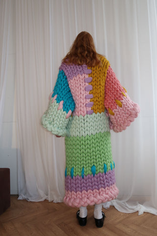Mythical Beings Colossal Knit Coat