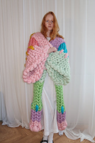 Mythical Beings Colossal Knit Coat