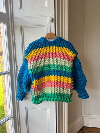 1of1 Stripe Colossal Knit Cardigan S/M (Sample)