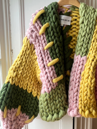 Apple Colossal Knit Cardigan (Sample)