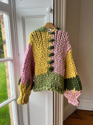 Apple Colossal Knit Cardigan (Sample)