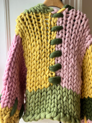 Apple Colossal Knit Cardigan (Sample)