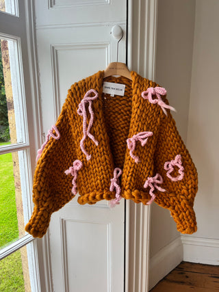 1of1 Amber Bow Colossal Knit Cardigan M/L (Sample)
