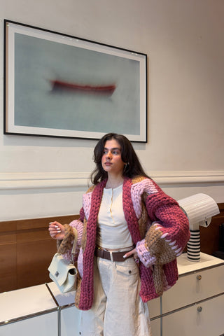 チャンキーニットセーターが大好き