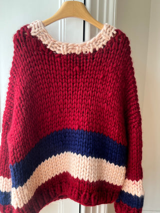 Ski Chunky Knit Sweater S/M (Sample)