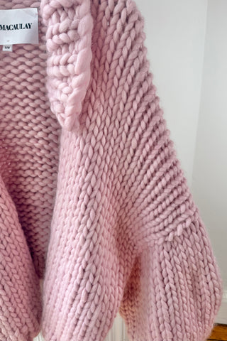 1of1 Chunky Knit Cardigan with Collar S/M (Sample)