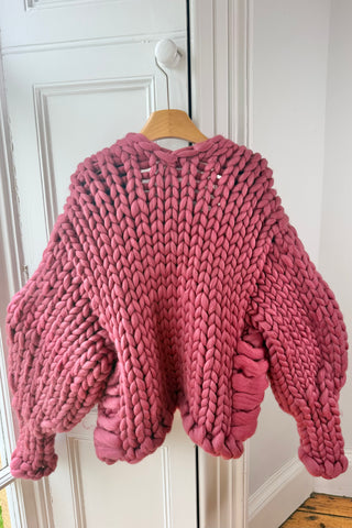 Mulberry Colossal Knit Cardigan M/L (Merino Sample)