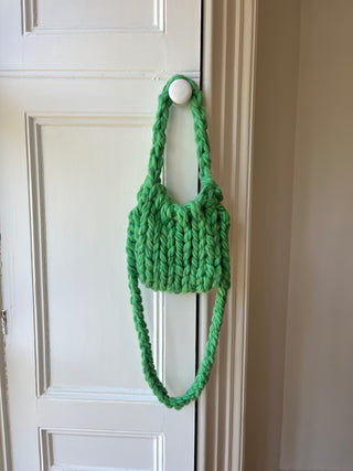 1of1 Irish Alpaca Green Colossal Knit Crossbody Bag (Sample)