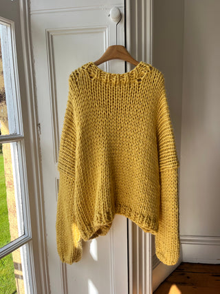 Wren Midi Grobstrick-Cardigan (Beispiel)