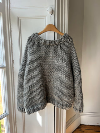 Wren Midi Grobstrick-Cardigan (Beispiel)