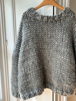 Wren Midi Grobstrick-Cardigan (Beispiel)