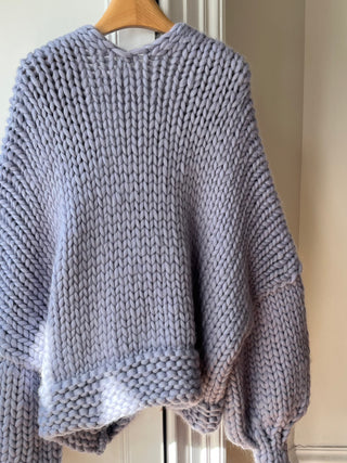 Wren Midi Grobstrick-Cardigan (Beispiel)