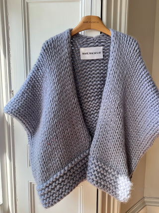 Wren Midi Grobstrick-Cardigan (Beispiel)