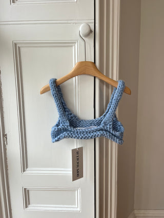 ブレンドグリーンチャンキーニットブラレットS（サンプル）