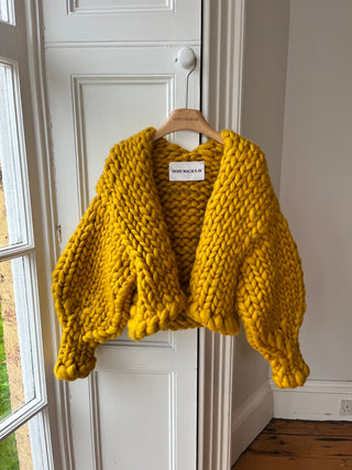 1of1 ストライプコロッサルニットカーディガン（サンプル）