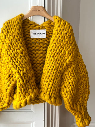 1of1 ストライプコロッサルニットカーディガン（サンプル）