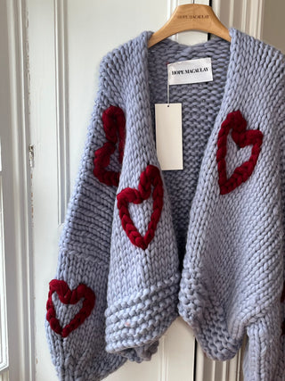 1of1 ストライプコロッサルニットカーディガン（サンプル）