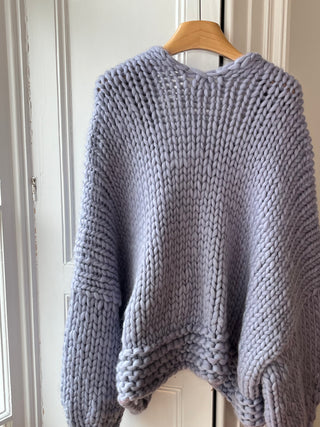 1of1 ストライプコロッサルニットカーディガン（サンプル）