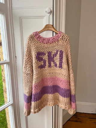 1of1 ストライプコロッサルニットカーディガン（サンプル）