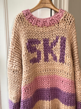 1of1 ストライプコロッサルニットカーディガン（サンプル）