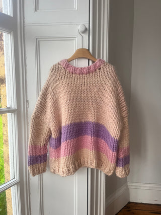 Wren Midi Grobstrick-Cardigan (Beispiel)