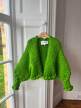 1of1 Meadow Green Colossal Knit Cardigan S/M (Merino Sample)