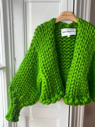 1of1 Meadow Green Colossal Knit Cardigan S/M (Merino Sample)