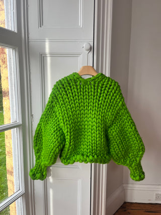 1of1 Meadow Green Colossal Knit Cardigan S/M (Merino Sample)