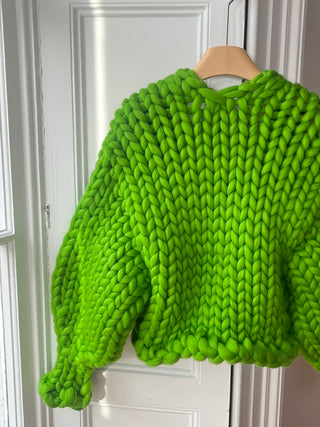 1of1 Meadow Green Colossal Knit Cardigan S/M (Merino Sample)