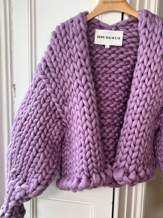 1of1 ストライプコロッサルニットカーディガン（サンプル）