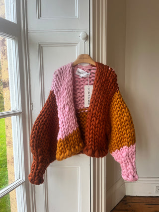 1of1 ストライプコロッサルニットカーディガン（サンプル）