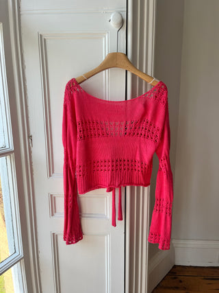 1of1 Hot Pink Knit Cardigan S/M (Sample)