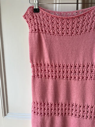 1of1 Baby Pink Knit Midi Skirt S (Sample)