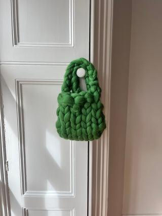 Green Colossal Knit Mini Bag (Sample)