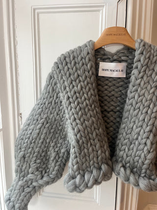 Grey Colossal Knit Cardigan XS/S (Sample)