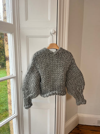 Grey Colossal Knit Cardigan XS/S (Sample)