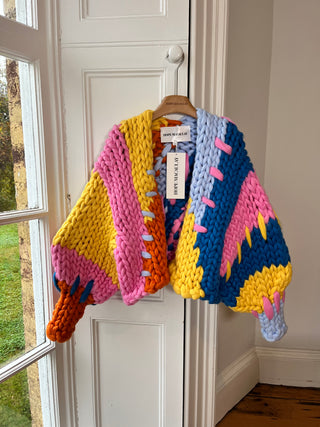 Colourful Colossal Knit Cardigan M/L (Sample)