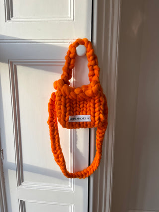 1of1 Orange Colossal Knit Crossbody Bag (Sample)