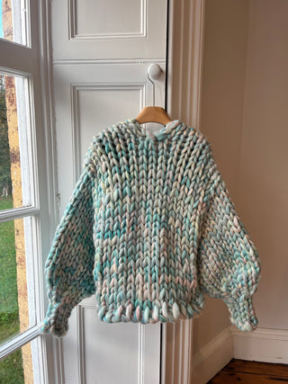 Block Blended Colossal Knit Cardigan M/L (Sample)