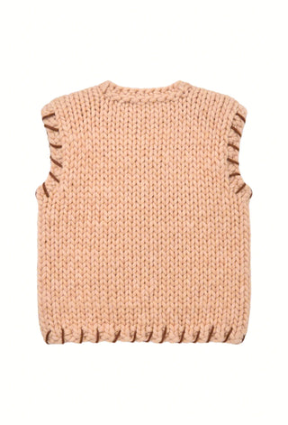 Teddy Bear Chunky Knit Vest